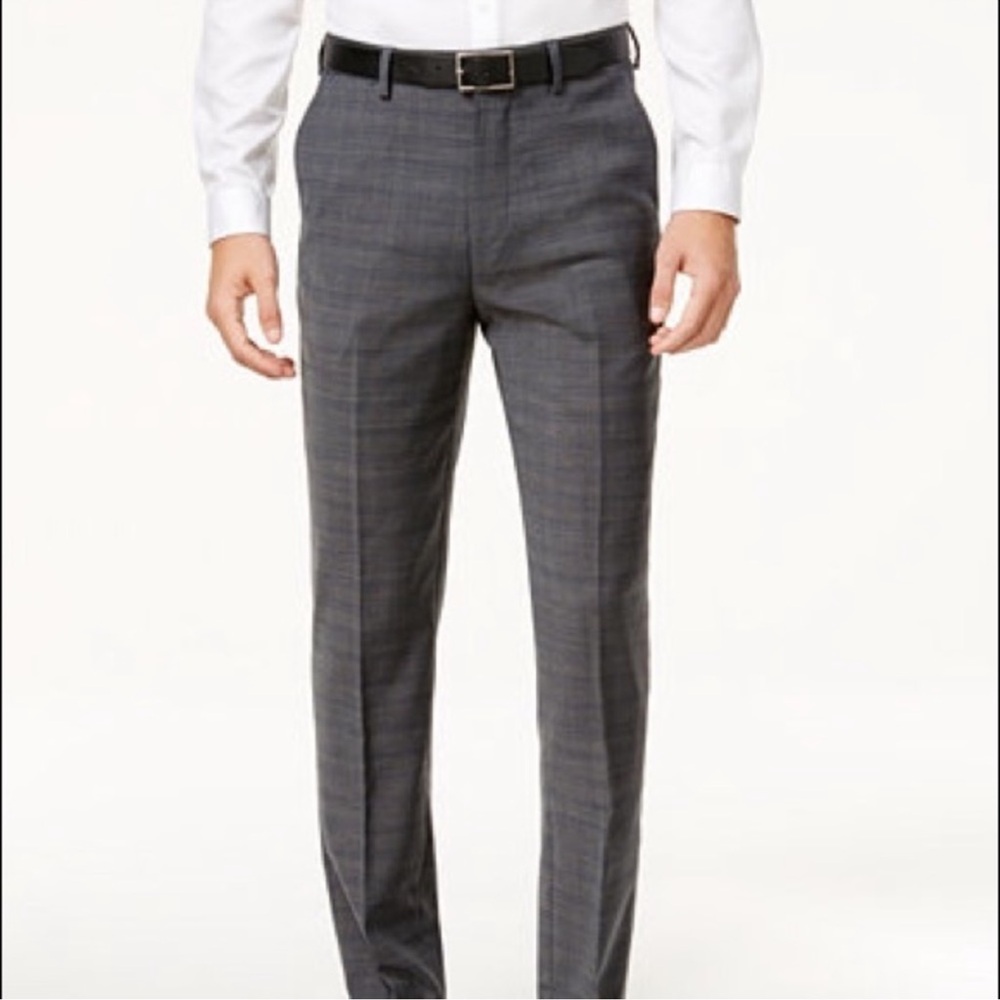 NWT Ben Sherman Gray Plaid Pants